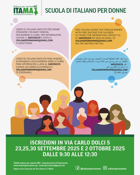 A.01.Volantino ITAMA iscrizioni 2025 26 Instagram 1080x1350 px